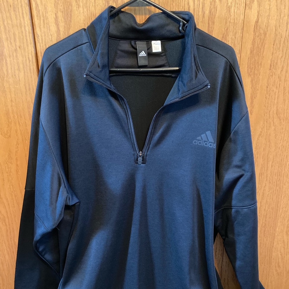 Adidas Quarter Zip Black XL